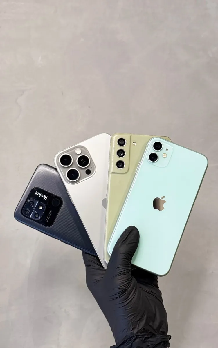 Reparo de celulares iPhone e Android